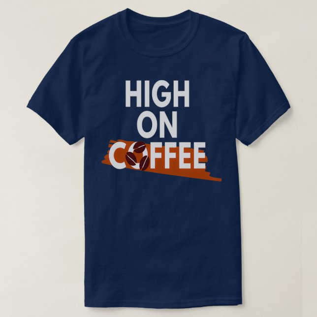 Camiseta Café Alto no Café 1 (Frente do Design)