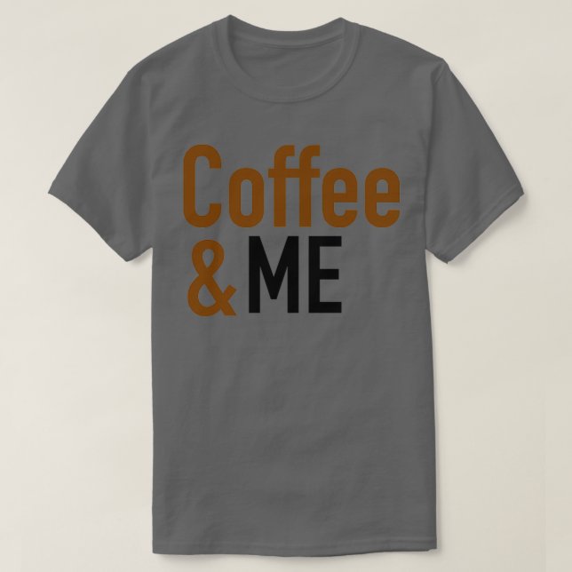 Camiseta Café, amante de café (Frente do Design)