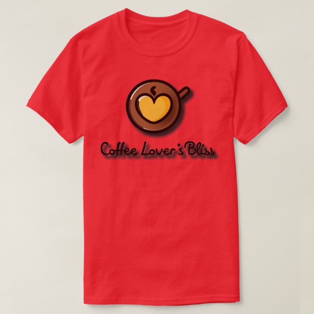 Camiseta Café Amantes da Blisa 2 (Frente do Design)