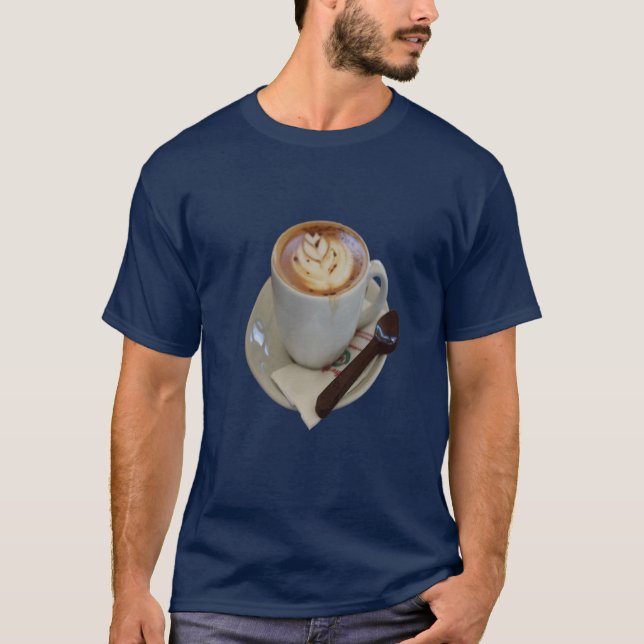 Camiseta Café Americano Com Tulip Design E Chocolate S (Frente)