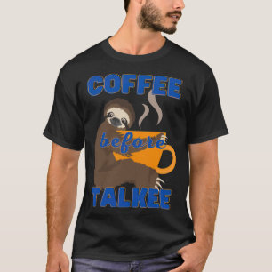 Camiseta Café antes do Talkee barista viciado 