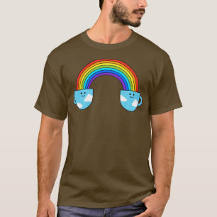 Camiseta Café Arco-Íris