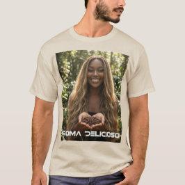 CAMISETA CAFÉ - AROMA DELICIOSO