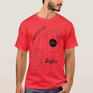 Camiseta Café Aromatizado Café Café Café Lover Frappuccino