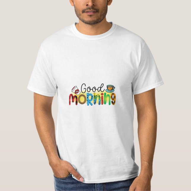 Camiseta Café Art Bom Dia (Frente)