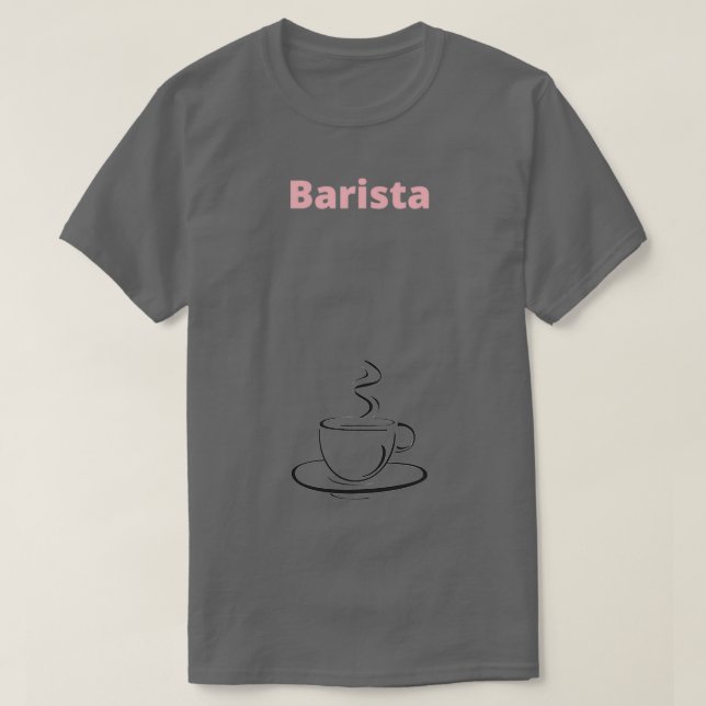 Camiseta Café Barista 1 (Frente do Design)