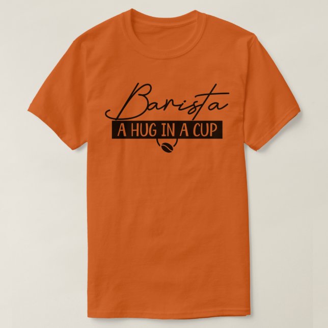 Camiseta Café Barista 12 (Frente do Design)
