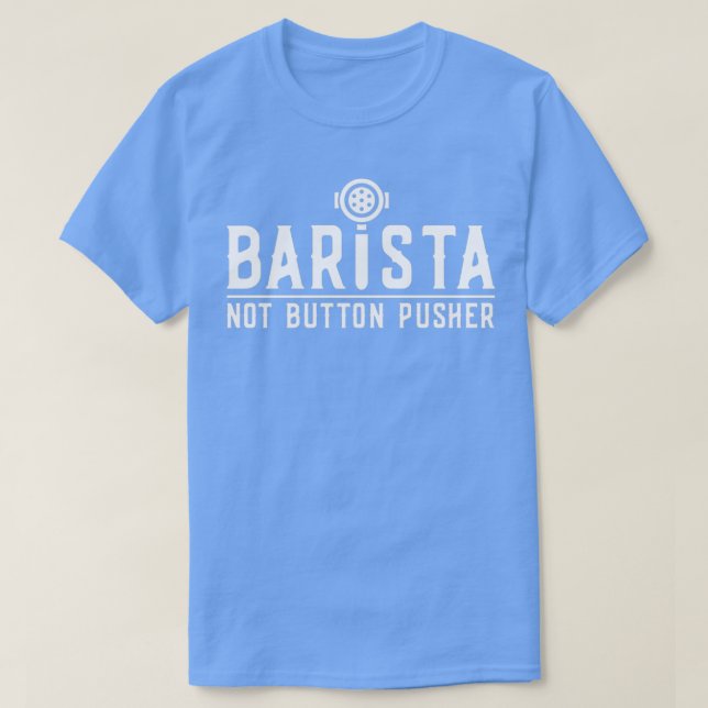 Camiseta Café Barista 15 (Frente do Design)