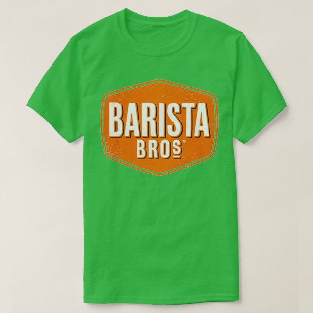 Camiseta Café Barista 28 (Frente do Design)