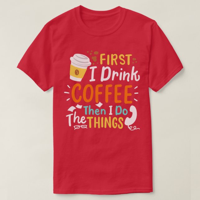Camiseta Café Barista Café Lover 2 (Frente do Design)