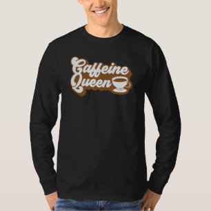 Camiseta Café Barista - Homens Mulheres - Rainha do Café