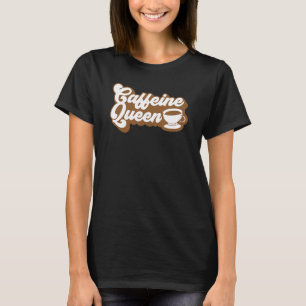 Camiseta Café Barista - Homens Mulheres - Rainha do Café