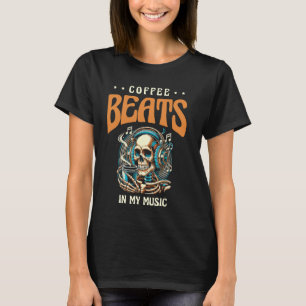Camiseta Café Batida Na Minha Produtora Musical Musicia