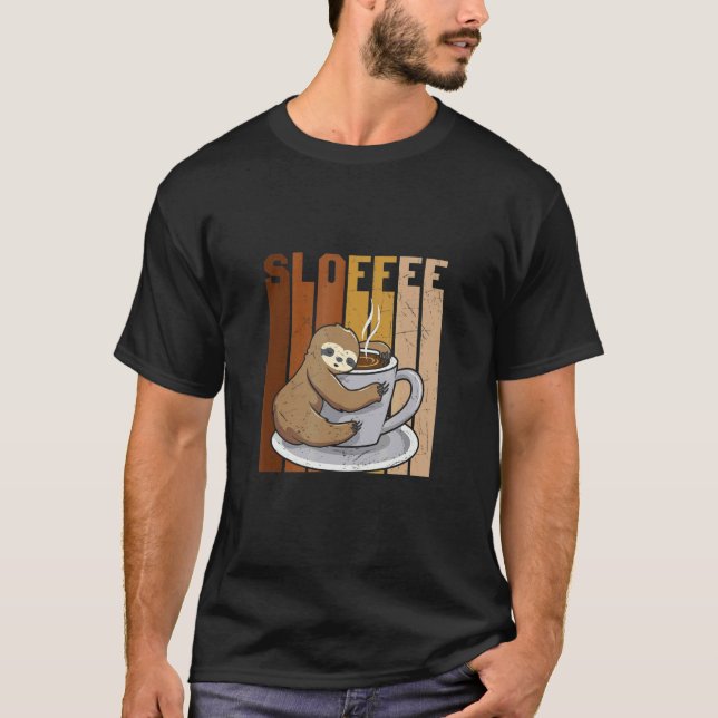 Camiseta Café Bebida Drinker Lama (Frente)