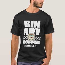 Camiseta Café binário