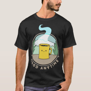 Camiseta Café Bom A Qualquer Hora