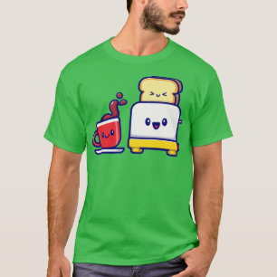 Camiseta Café Bonito Com Pão De Torre