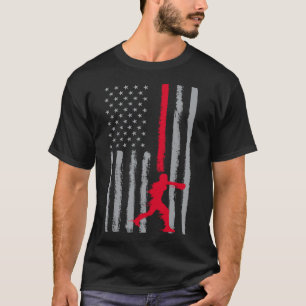 Camiseta café boxe- Bandeira EUA vintage americana para box