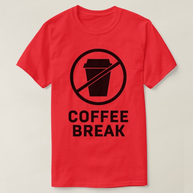 Camiseta Café Break 5 (Frente do Design)