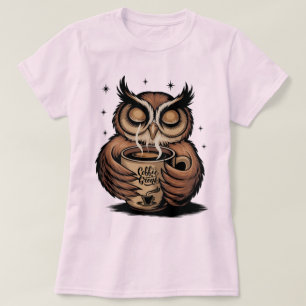 Camiseta Café Break Owl