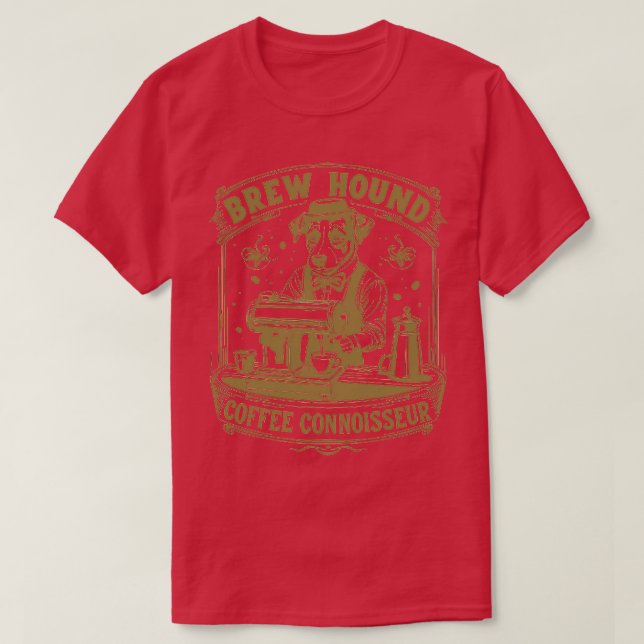 Camiseta Café Breve Connoisseur 1 (Frente do Design)