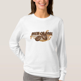 Camiseta Café - Breve ou desafio
