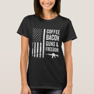 Camiseta Café Bycon Armas E Liberdade - Churrasqueira Grill