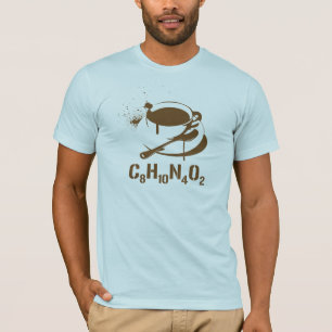 Camiseta Café C8H10N4O2