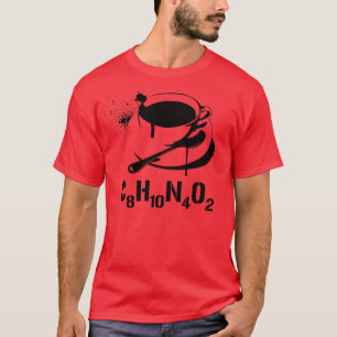 Camiseta Café C8H10N4O2