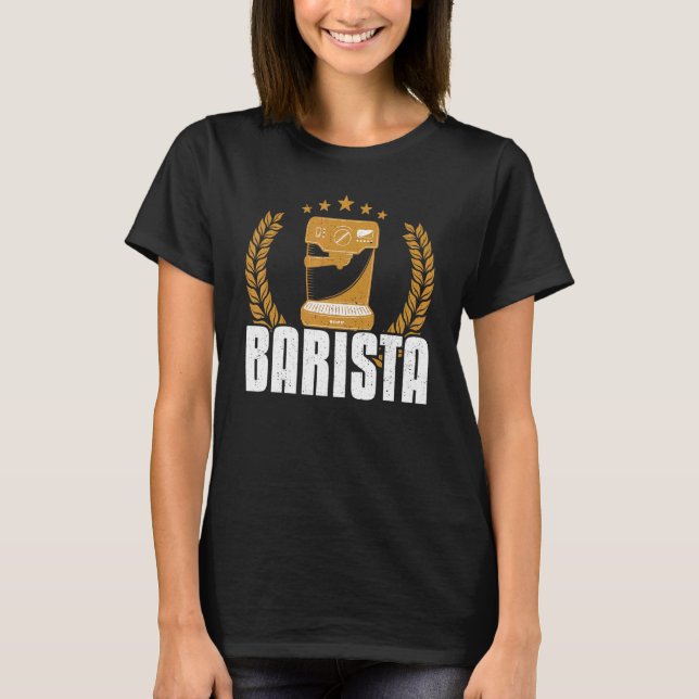 Camiseta Café Café Barista (Frente)
