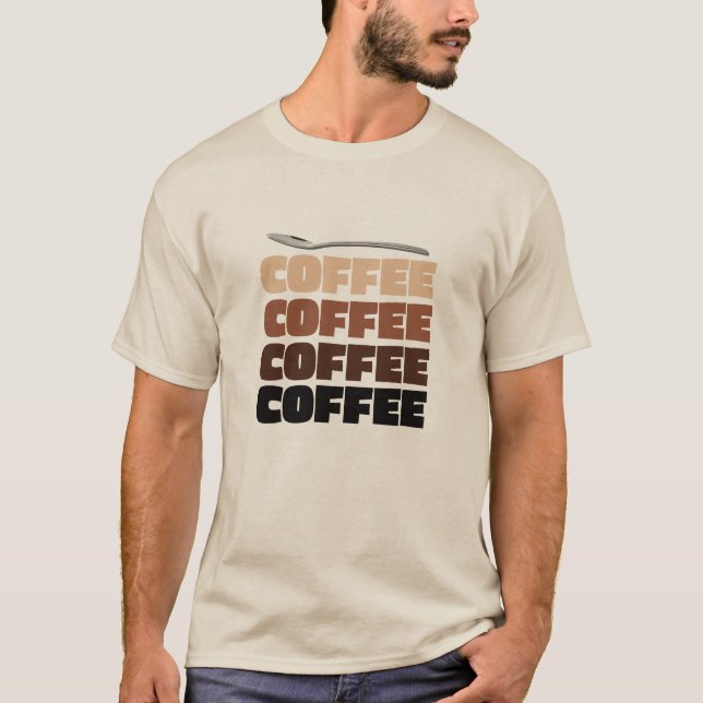 Camiseta Café Café Café (Frente)