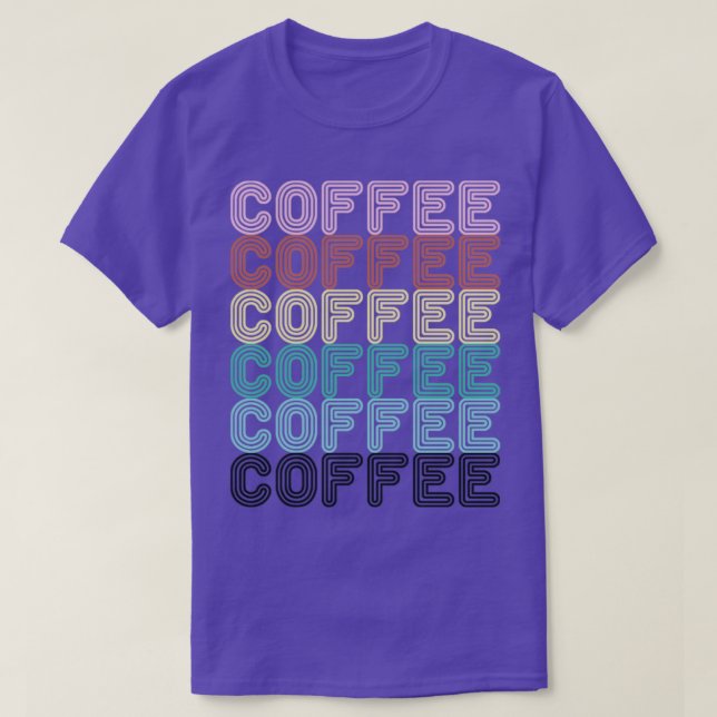Camiseta Café Café Café Carta (Frente do Design)