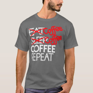Camiseta Café café café repetir 2