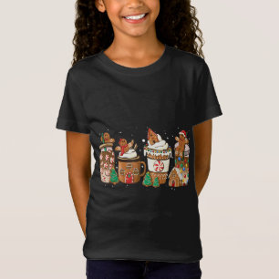 Camiseta Café Café de Natal Gingercake Café Latte Dri