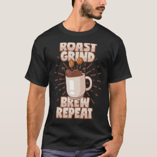 Camiseta Café Café De Vaca-Vaca-Vaca-Vaca-Café