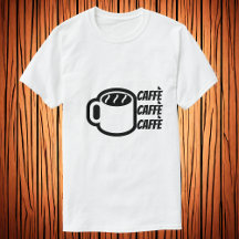 Café | Café em T-Shirt Italiano