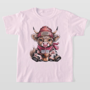 Camiseta Café Café Engraçado - Terras Altas