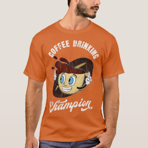 Camiseta Café Cafeeiro Drinkers Campeão