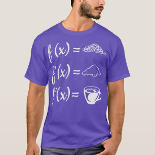 Camiseta Café calculo professor dá mães de presentes para p