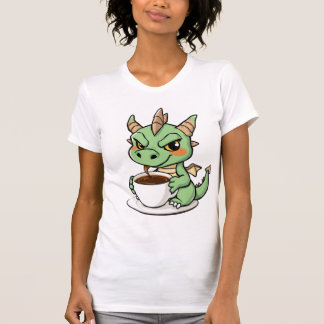 Camiseta Café, Caos e Dracenpower