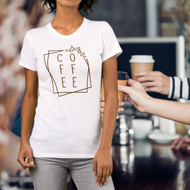 Camiseta Café Castanho Cheetah T-Shirt (Criador carregado)