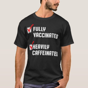 Camiseta Café Celestial Completamente Vacinado