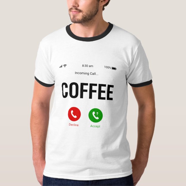 Camiseta Café Chamando (Frente)