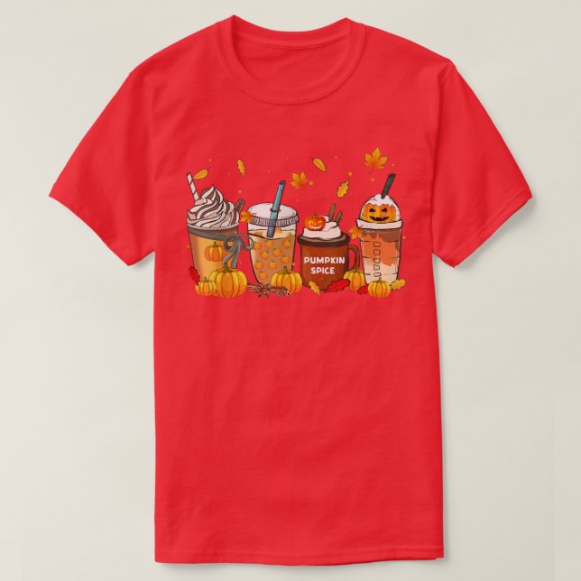 Camiseta Café Chorão Jackolanterna Halloween Abóbora (Frente do Design)