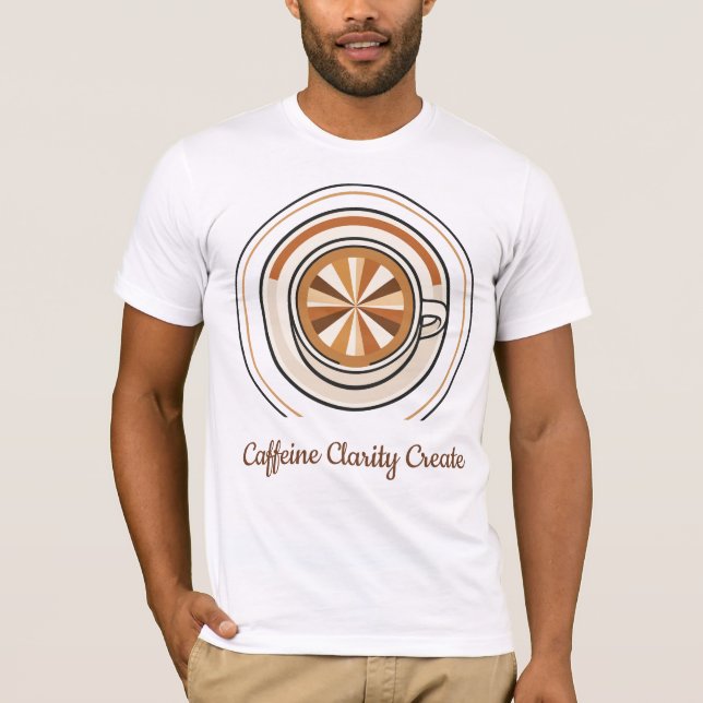 Camiseta Café Claridade Criar (Frente)
