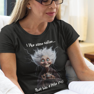 Camiseta Café Com Chute!