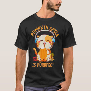 Camiseta Café com Leite de Abobrinha é Gato Perfeito Gato
