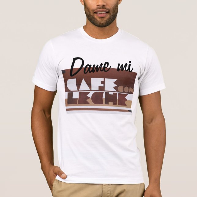 Camiseta Café com leite em pó (Frente)