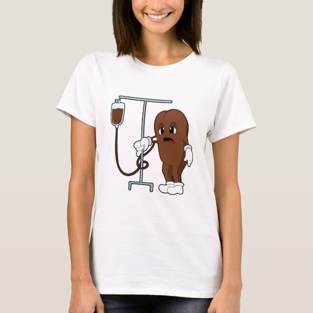 Camiseta Café com pote de café (Frente)
