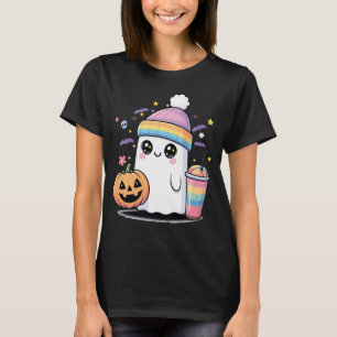 Camiseta Café com Tempero de Abóbora e Touca Arco-Íris de F